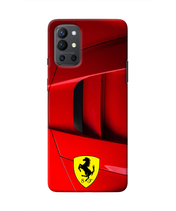 Ferrari Car Oneplus 9R Real 4D Back Cover