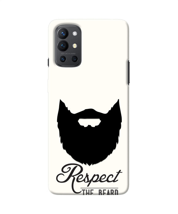 Respect the Beard Oneplus 9R Real 4D Back Cover