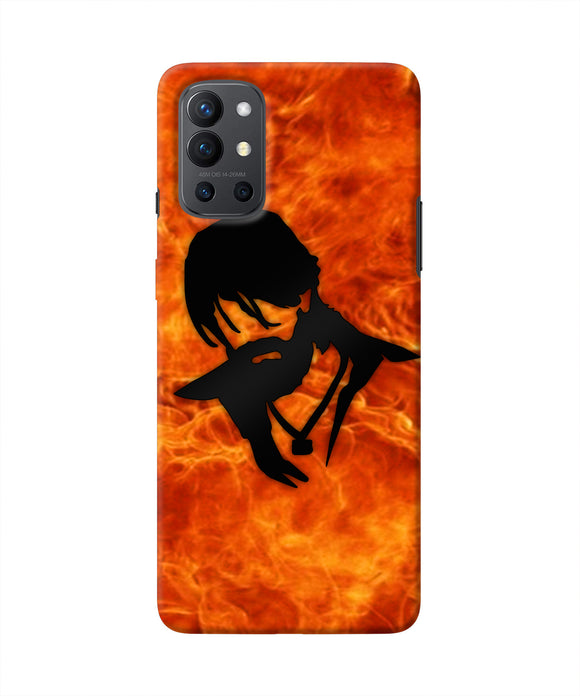 Rocky Bhai Face Oneplus 9R Real 4D Back Cover