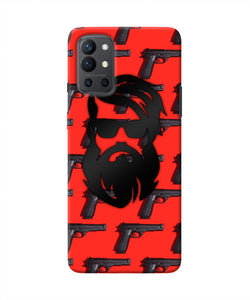 Rocky Bhai Beard Look Oneplus 9R Real 4D Back Cover
