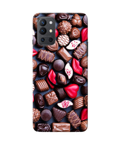 Chocolates Oneplus 9R Pop Case