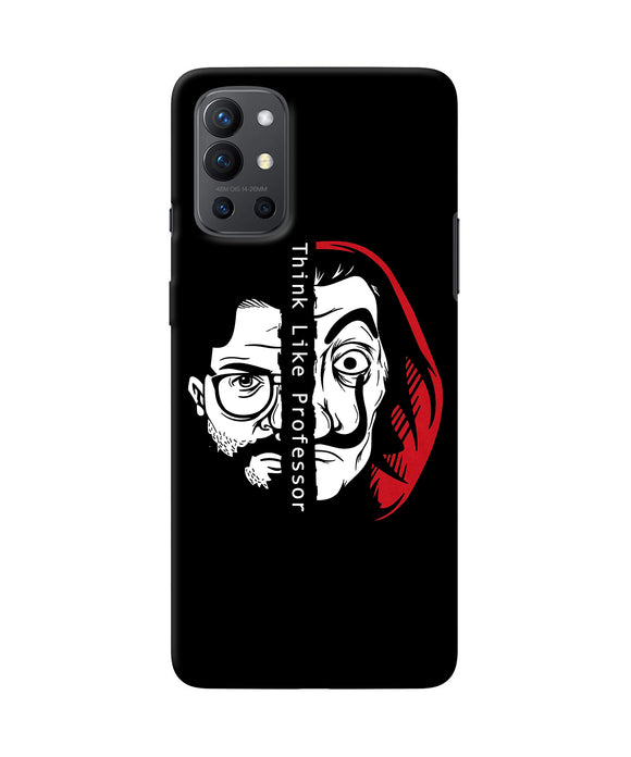 Money Heist Think Like Professor Oneplus 9R Back Cover