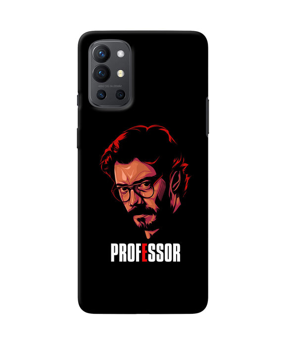 Money Heist Professor Sketch Oneplus 9R Back Cover