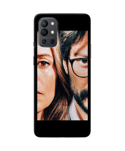 Money Heist Professor With Rachel Oneplus 9R Back Cover