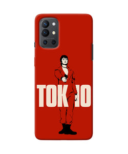 Money Heist Tokyo With Gun Oneplus 9R Back Cover