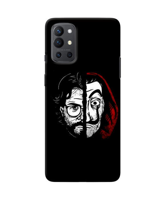 Money Heist Professor Mask Sketch Oneplus 9R Back Cover