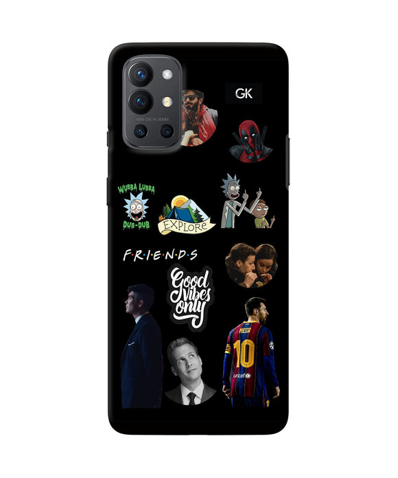 Positive Characters Oneplus 9R Back Cover