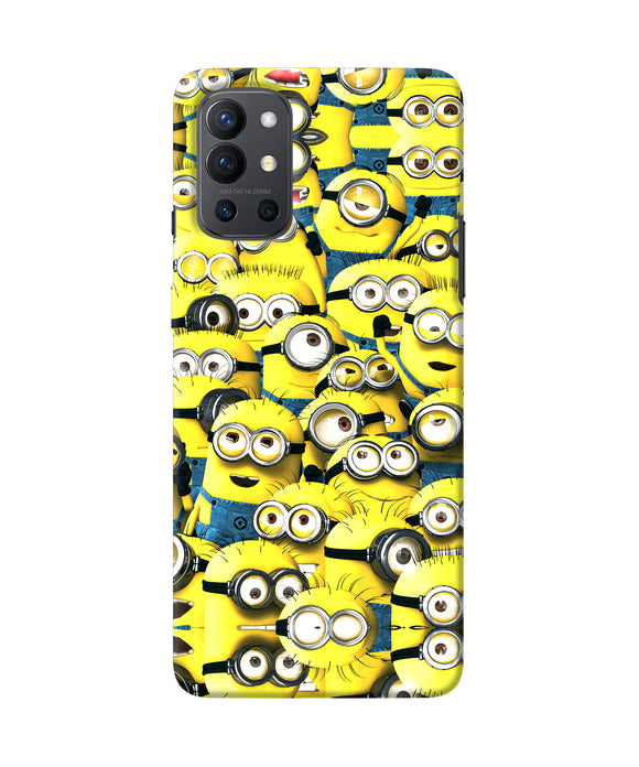 Minions mini crowd Oneplus 9R Back Cover