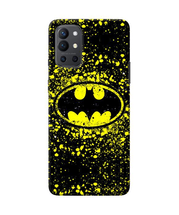 Batman last knight print yellow Oneplus 9R Back Cover