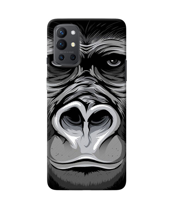 Black chimpanzee Oneplus 9R Back Cover