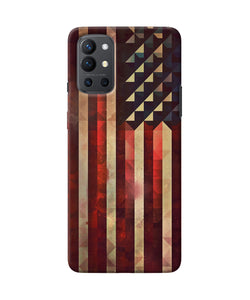 Vintage US flag Oneplus 9R Back Cover