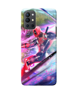 Deadpool super hero Oneplus 9R Back Cover