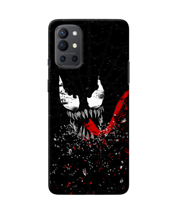 Venom black poster Oneplus 9R Back Cover