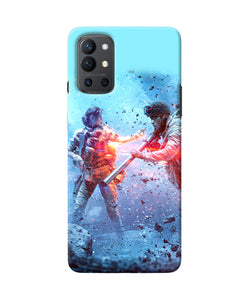 Pubg water fight Oneplus 9R Back Cover