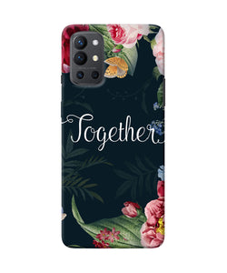 Together flower Oneplus 9R Back Cover