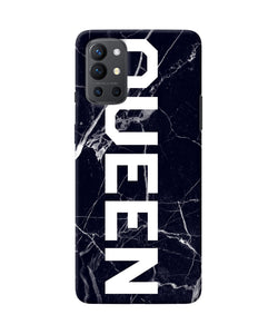 Queen marble text Oneplus 9R Back Cover