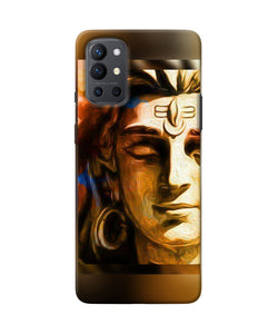 Shiva painting Oneplus 9R Back Cover