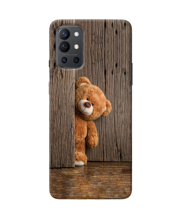 Teddy wooden Oneplus 9R Back Cover