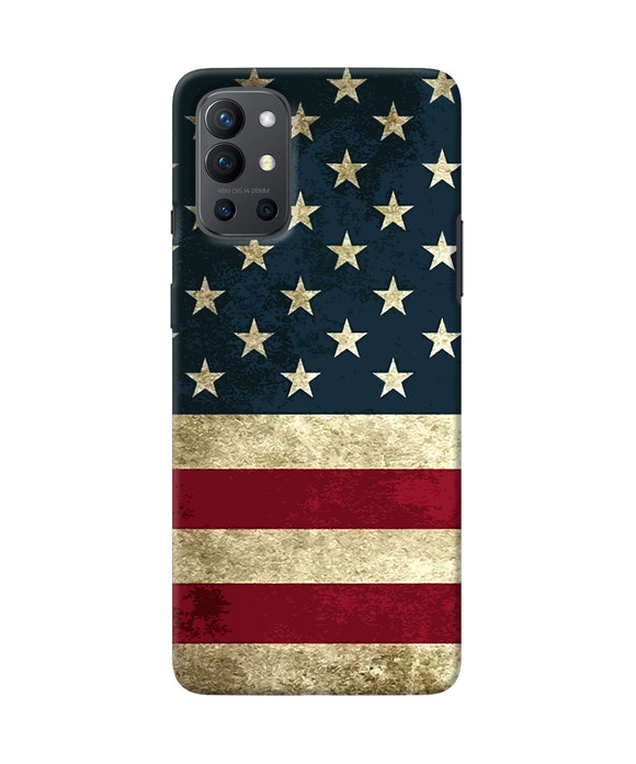 Vintage US flag Oneplus 9R Back Cover