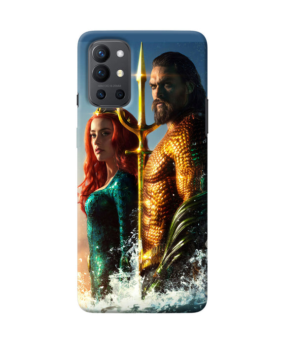 Aquaman couple Oneplus 9R Back Cover