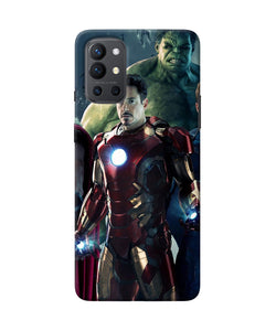 Ironman hulk space Oneplus 9R Back Cover