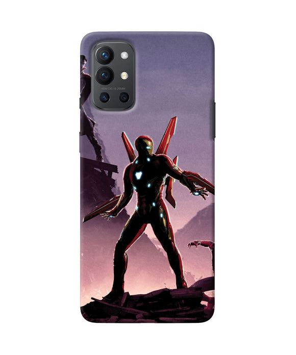 Ironman on planet Oneplus 9R Back Cover