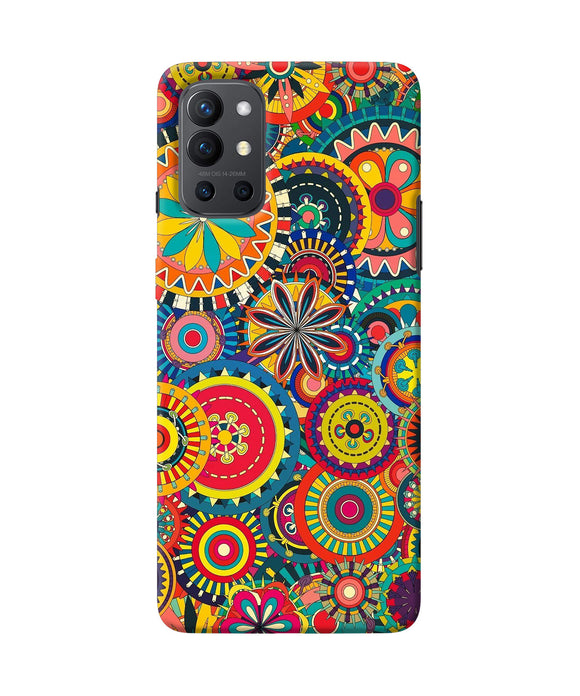 Colorful circle pattern Oneplus 9R Back Cover