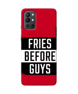 Fries before guys quote Oneplus 9R Back Cover