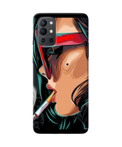 Smoking girl Oneplus 9R Back Cover