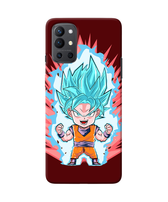 Goku little character Oneplus 9R Back Cover