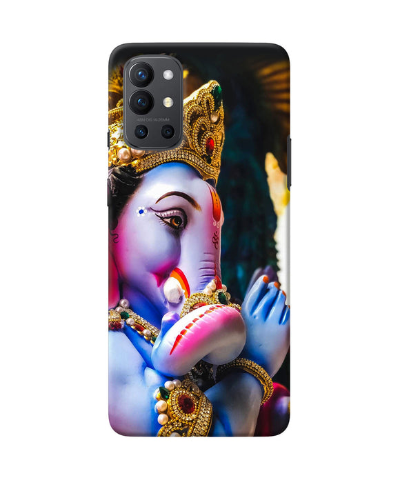 Lord ganesh statue Oneplus 9R Back Cover