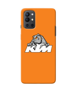 KTM dog logo Oneplus 9R Back Cover