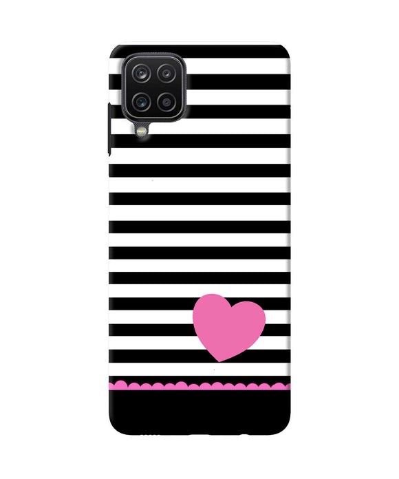 Abstract heart Samsung M12 / F12 Back Cover