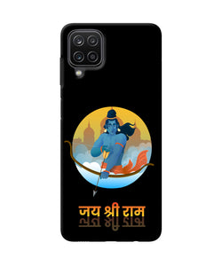 Black Jay Shree Ram Samsung M12 / F12 Back Cover