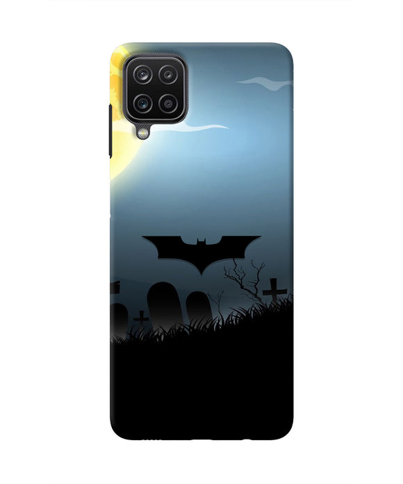 Batman Scary cemetry Samsung M12/F12 Real 4D Back Cover
