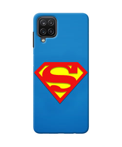 Superman Blue Samsung M12/F12 Real 4D Back Cover