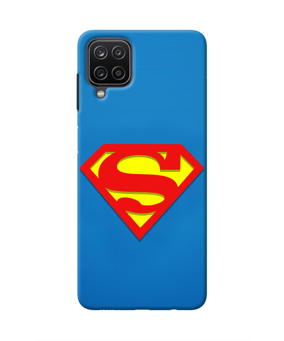 Superman Blue Samsung M12/F12 Real 4D Back Cover
