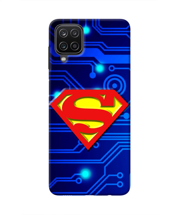 Superman Abstract Samsung M12/F12 Real 4D Back Cover
