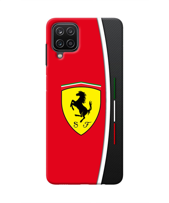 Ferrari Abstract Samsung M12/F12 Real 4D Back Cover