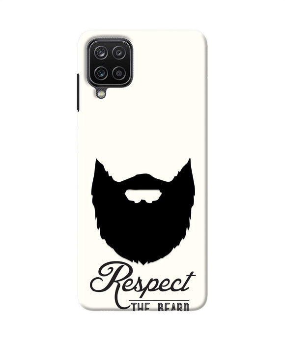 Respect the Beard Samsung M12/F12 Real 4D Back Cover