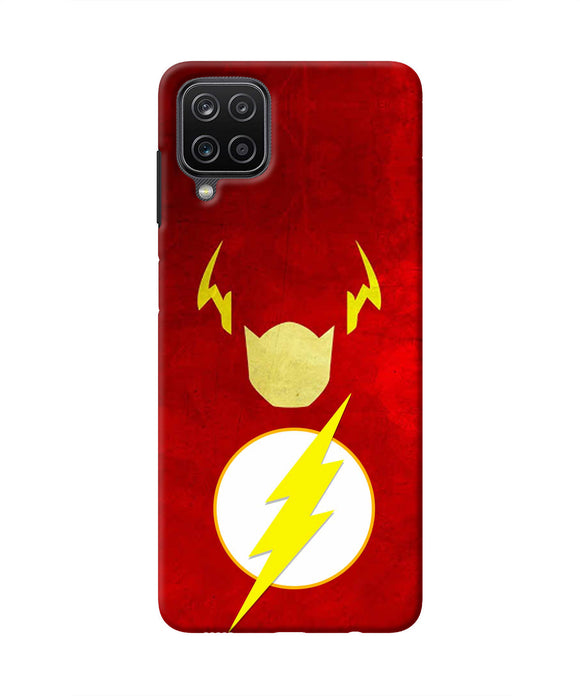 Flash Character Samsung M12/F12 Real 4D Back Cover
