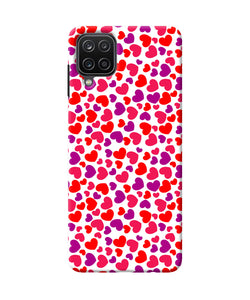 Heart print Samsung M12 / F12 Back Cover