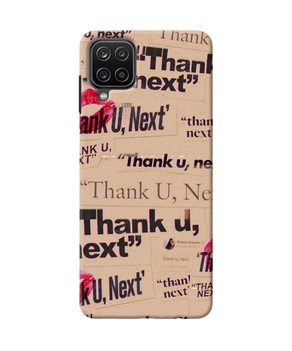 Thank you next Samsung M12 / F12 Back Cover