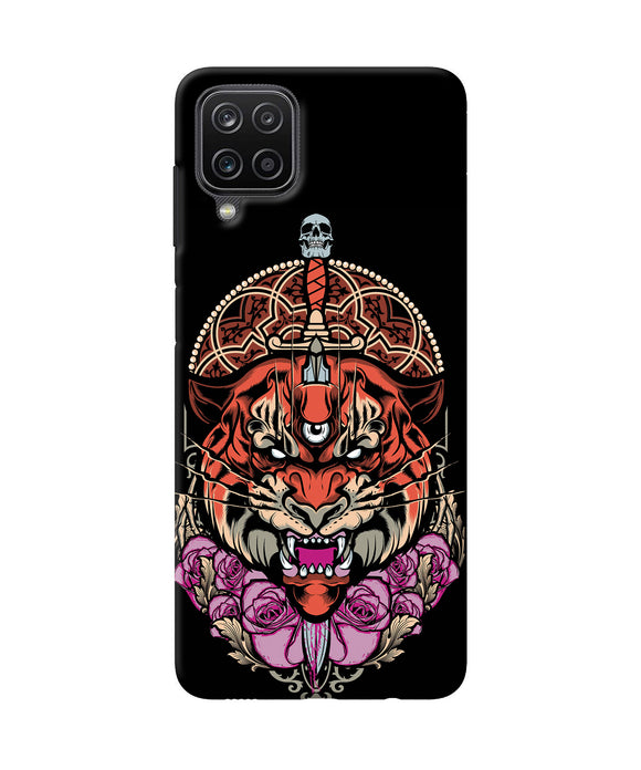Abstract tiger Samsung M12 / F12 Back Cover