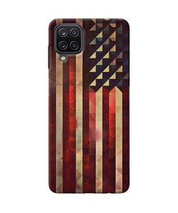 Vintage US flag Samsung M12 / F12 Back Cover