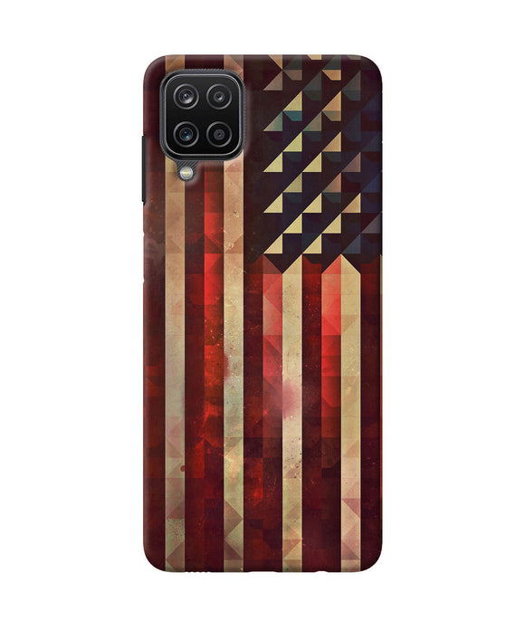 Vintage US flag Samsung M12 / F12 Back Cover