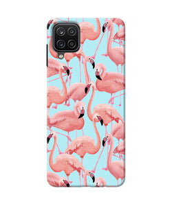 Abstract sheer bird print Samsung M12 / F12 Back Cover