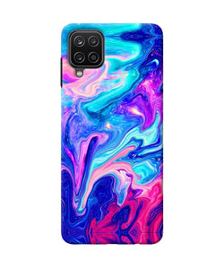 Abstract colorful water Samsung M12 / F12 Back Cover