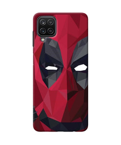 Abstract deadpool mask Samsung M12 / F12 Back Cover