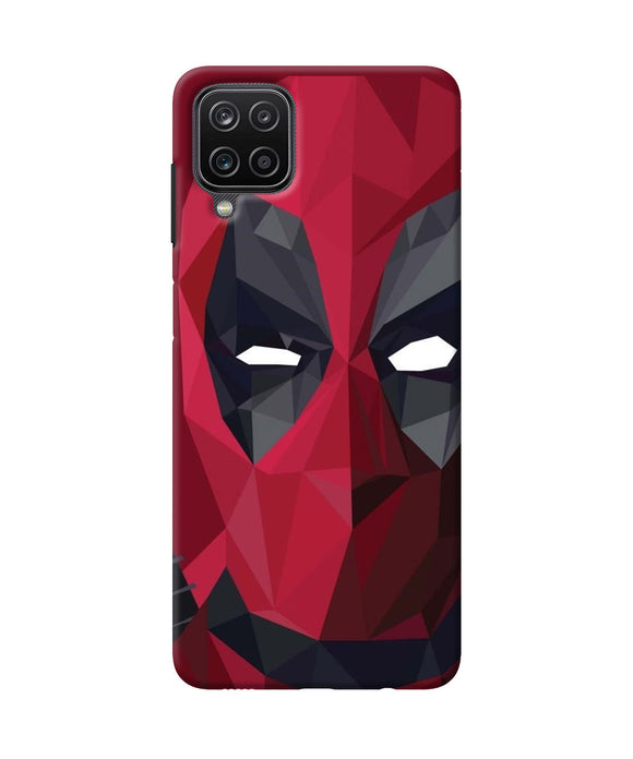 Abstract deadpool mask Samsung M12 / F12 Back Cover